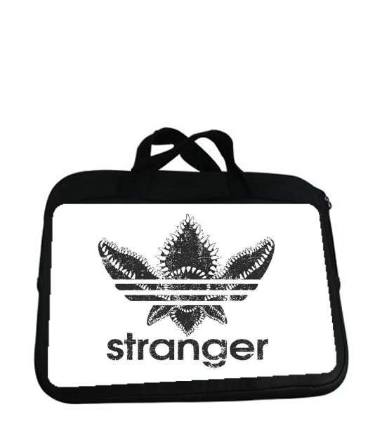 Housse pour tablette avec poignet pour Stranger Things Demogorgon Monstre Parodie Adidas Logo Serie TV