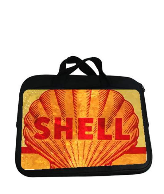 Housse pour tablette avec poignet pour Vintage Gas Station Shell