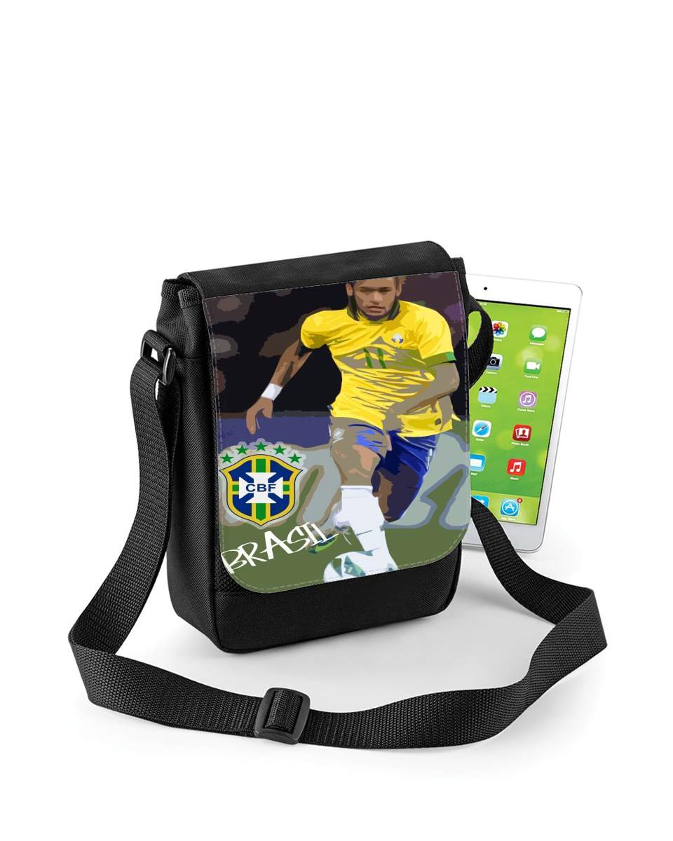 Mini Sac - Pochette unisexe pour Brazil Foot 2014