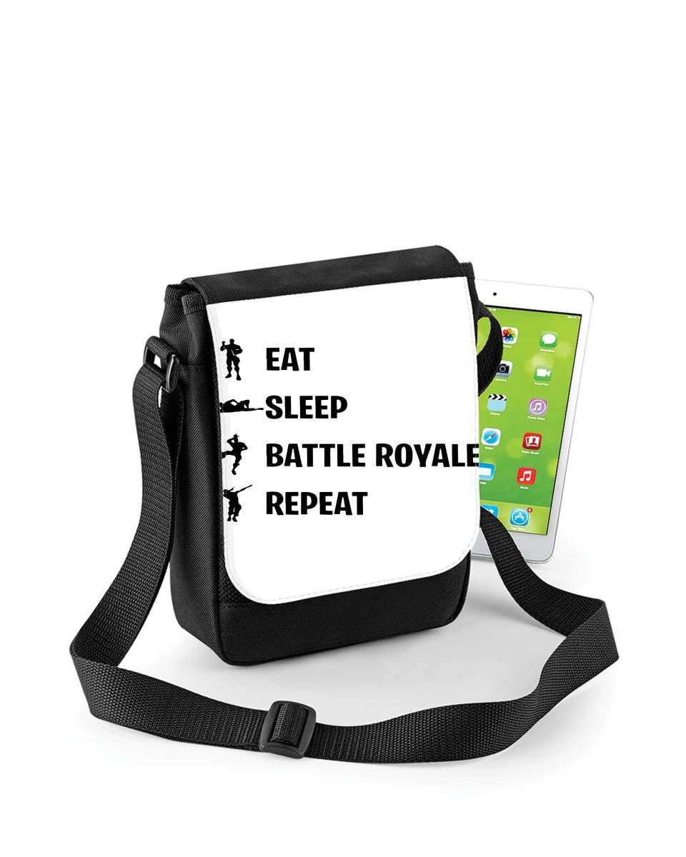 Mini Sac - Pochette unisexe pour Eat Sleep Battle Royale Repeat