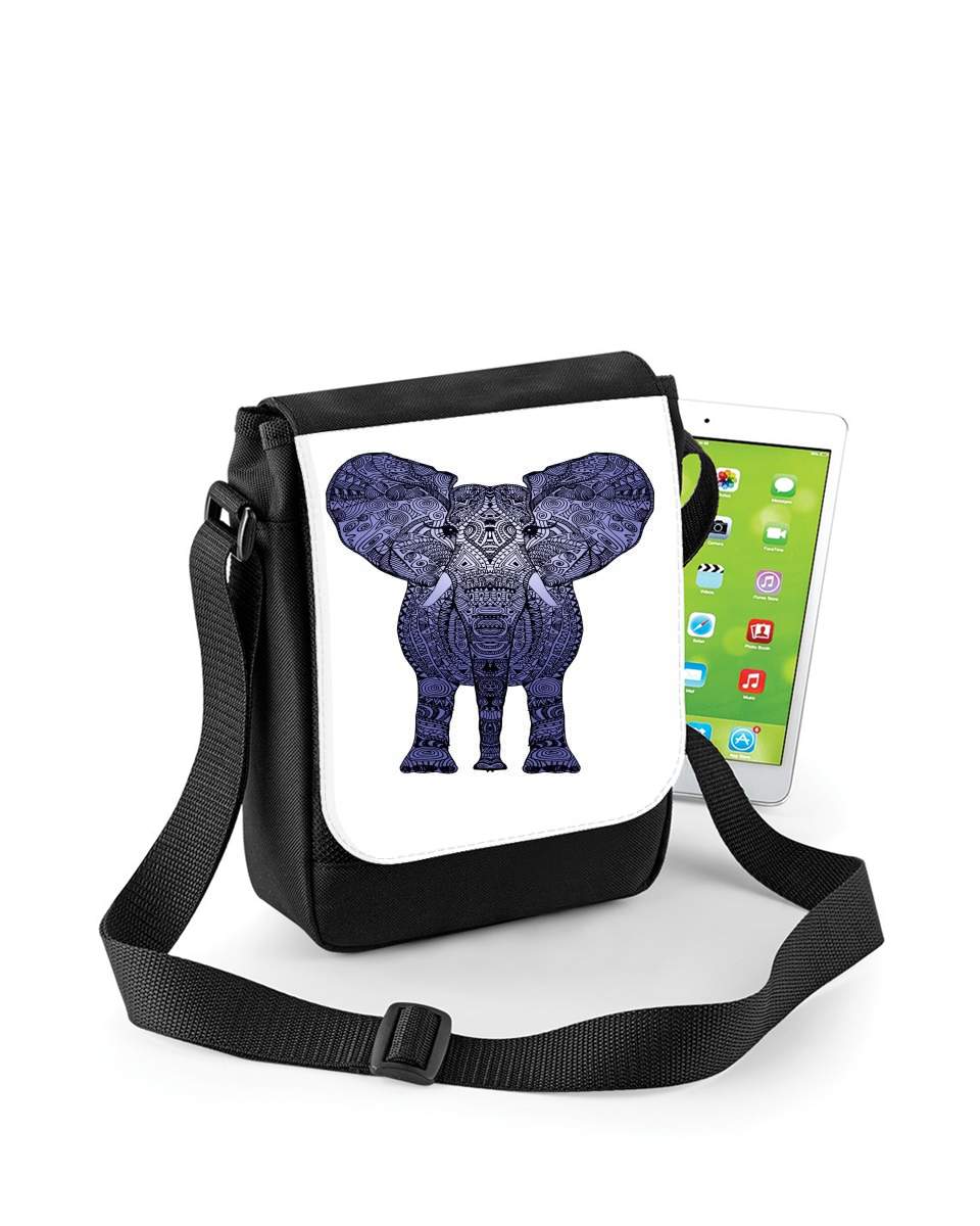Mini Sac - Pochette unisexe pour Elephant Blue