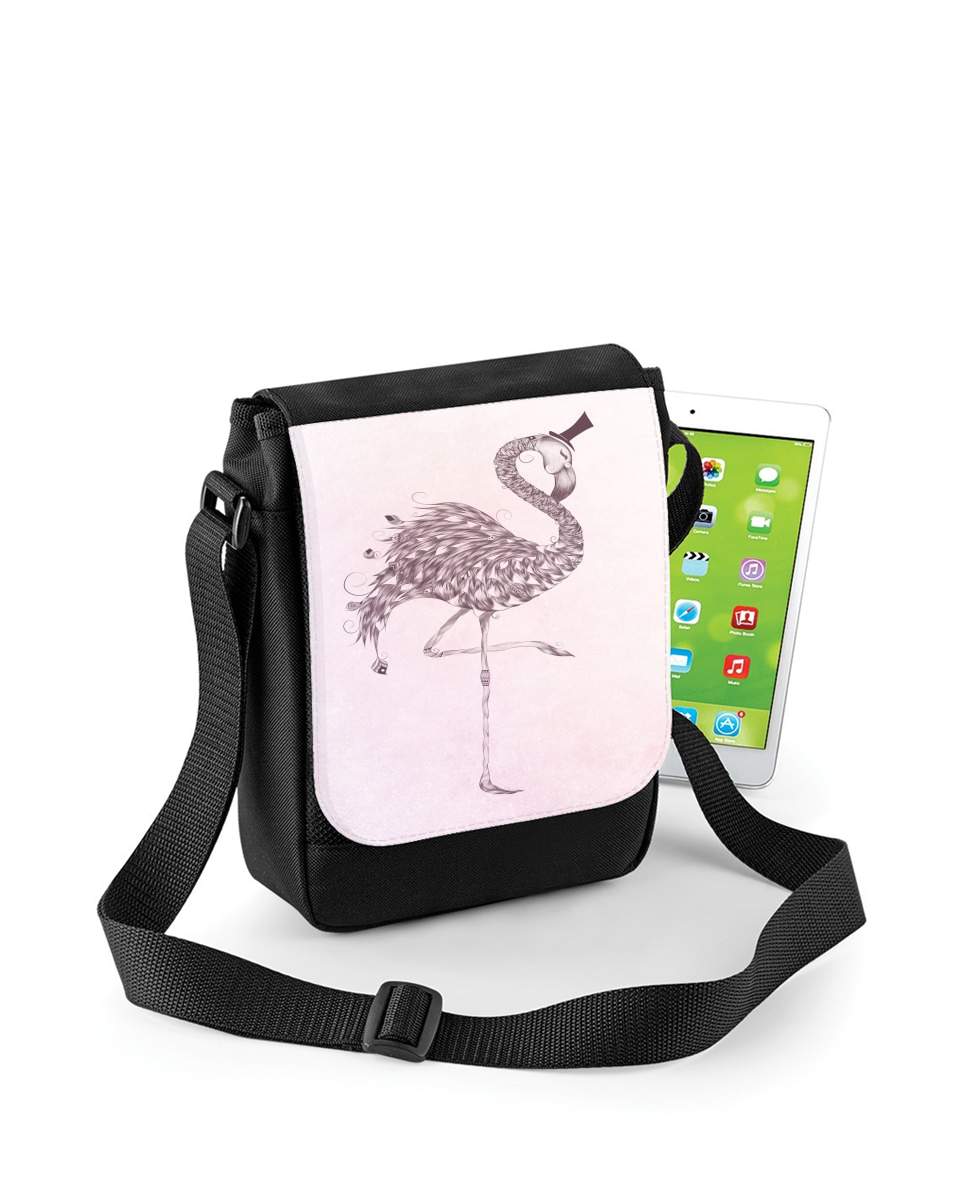 Mini Sac - Pochette unisexe pour Flamingo