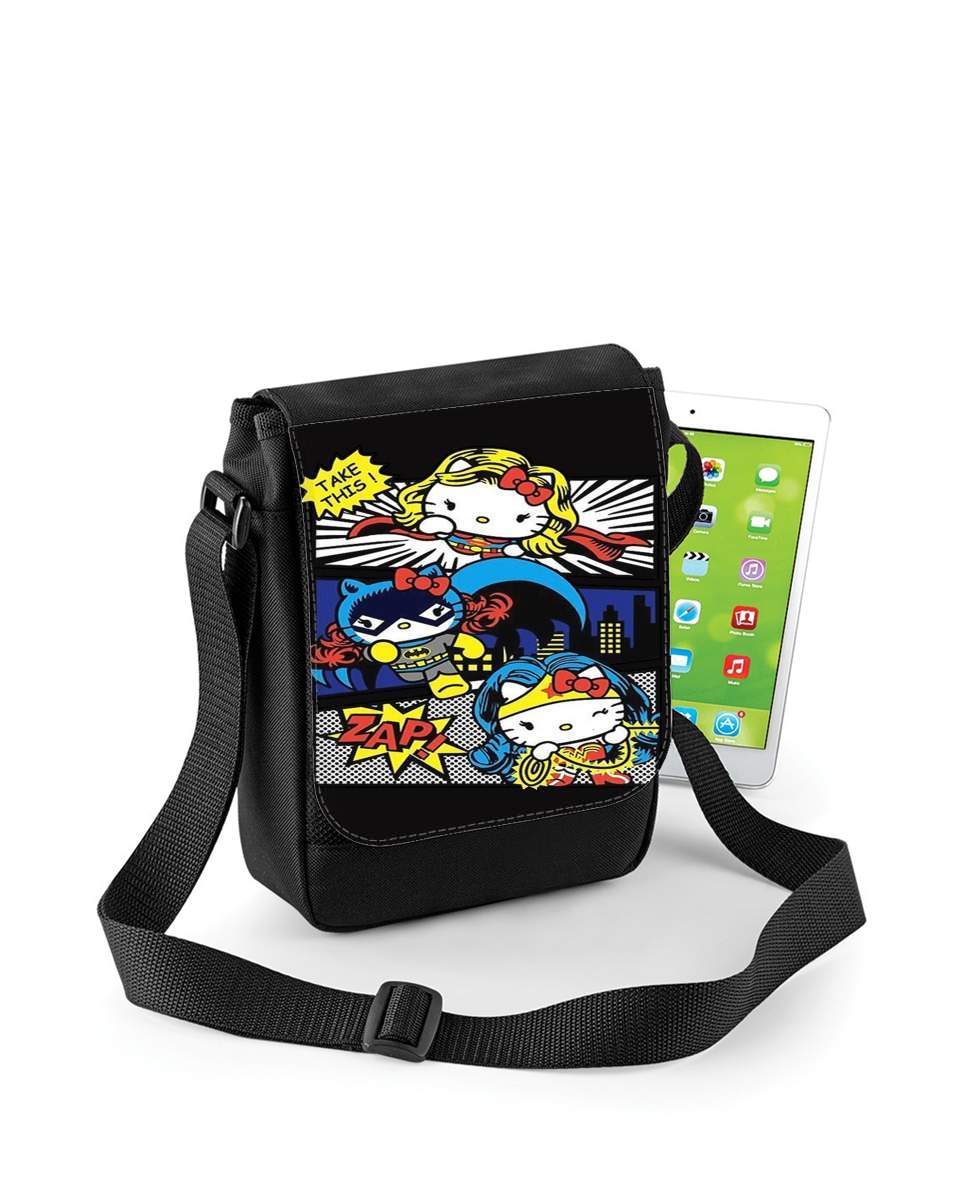 Mini Sac - Pochette unisexe pour Hello Kitty X Heroes