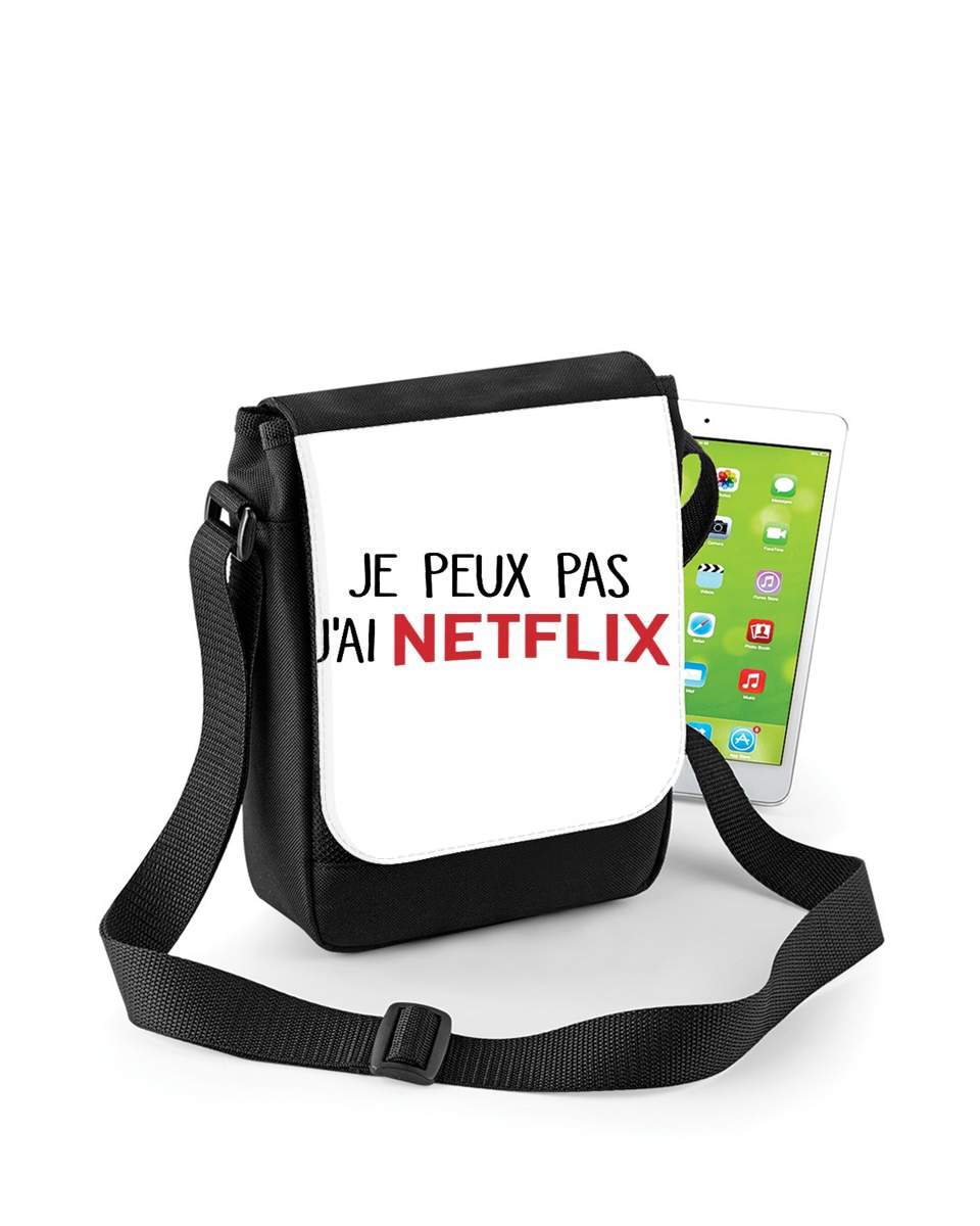 Mini Sac - Pochette unisexe pour Je peux pas j'ai Netflix