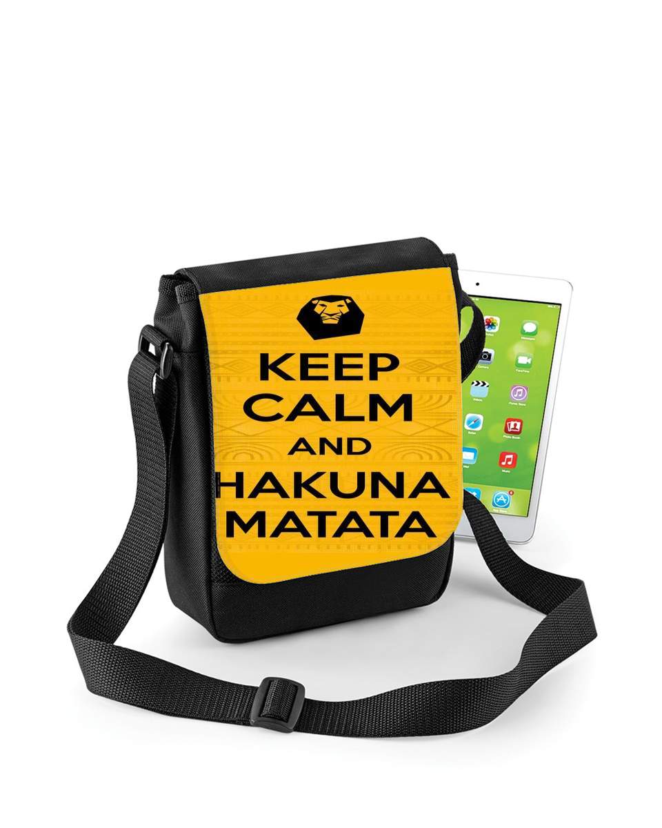 Mini Sac - Pochette unisexe pour Keep Calm And Hakuna Matata
