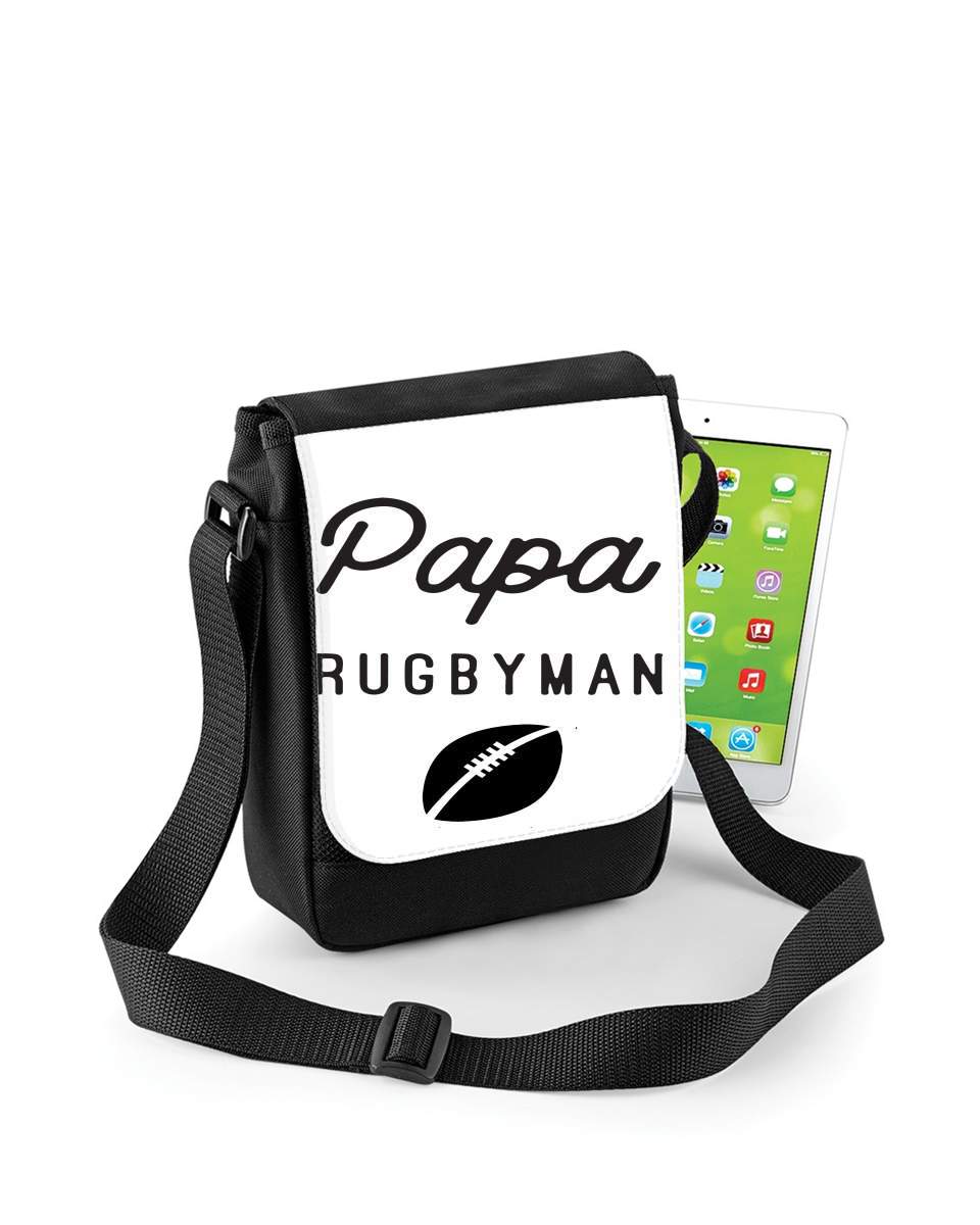 Mini Sac - Pochette unisexe pour Papa Rugbyman