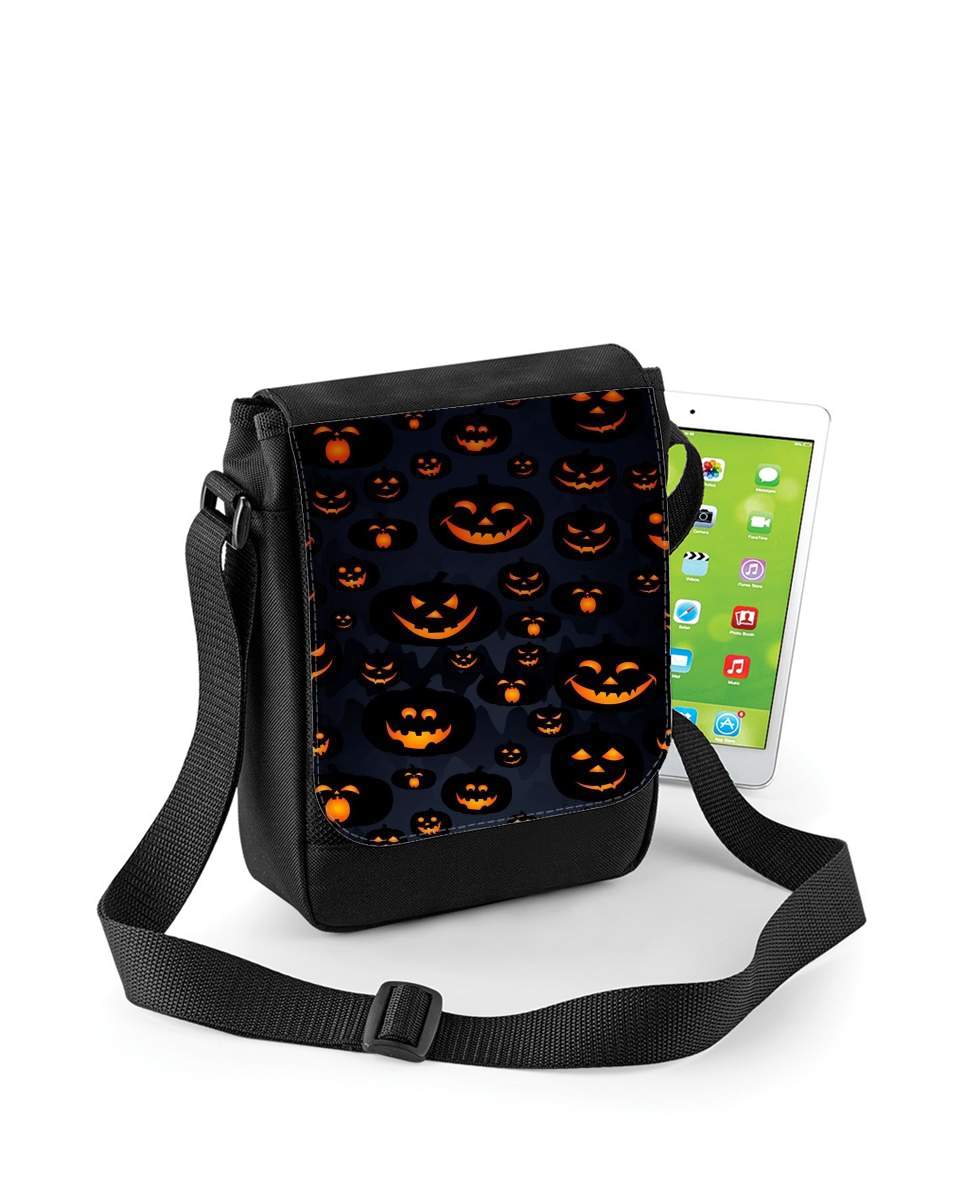 Mini Sac - Pochette unisexe pour Scary Halloween Pumpkin