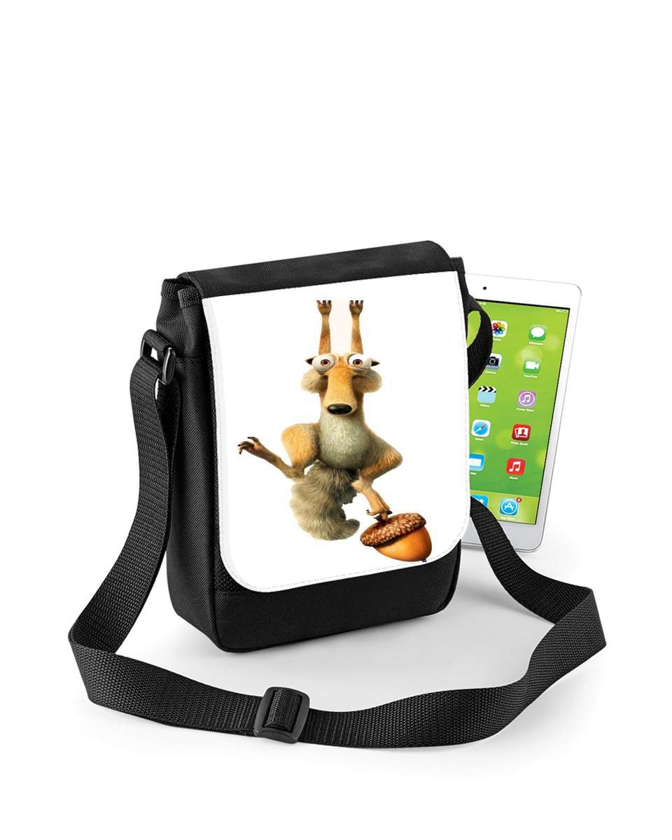 Mini Sac - Pochette unisexe pour Scrat s'accroche à ton téléphone