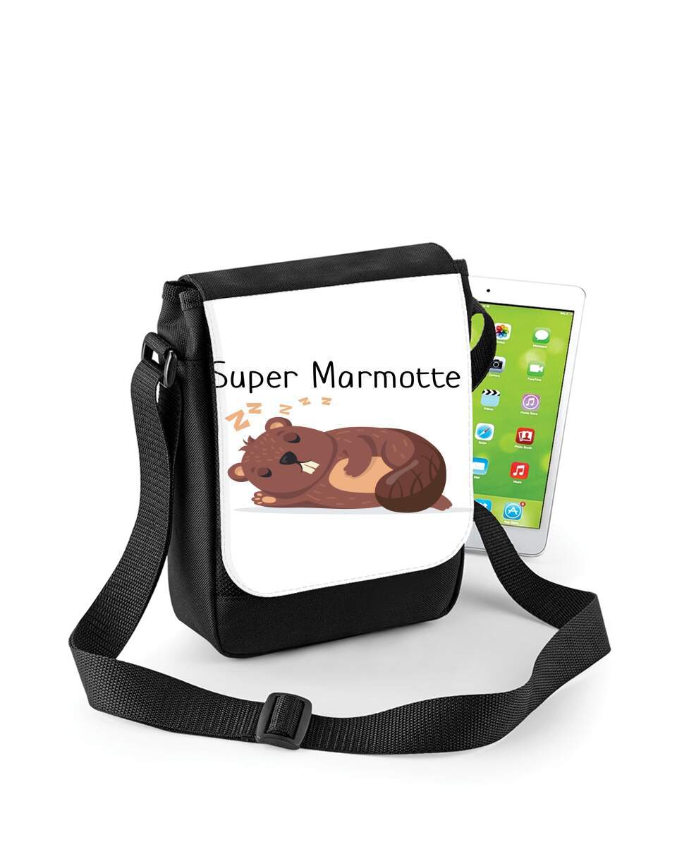 Mini Sac - Pochette unisexe pour Super marmotte