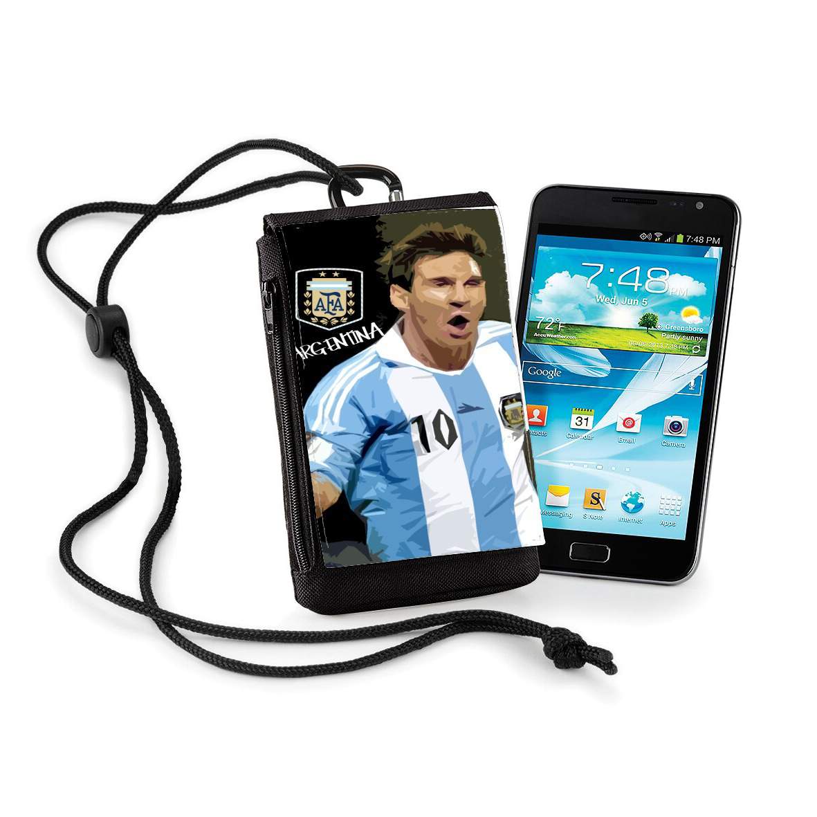 Pochette de téléphone - Taille XL pour Argentina Foot 2014