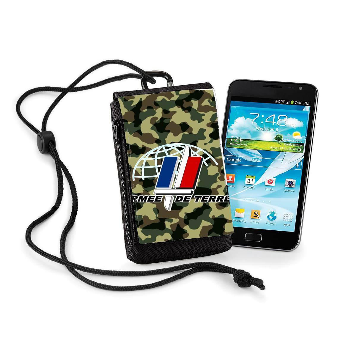 Pochette de téléphone - Taille XL pour Armee de terre - French Army