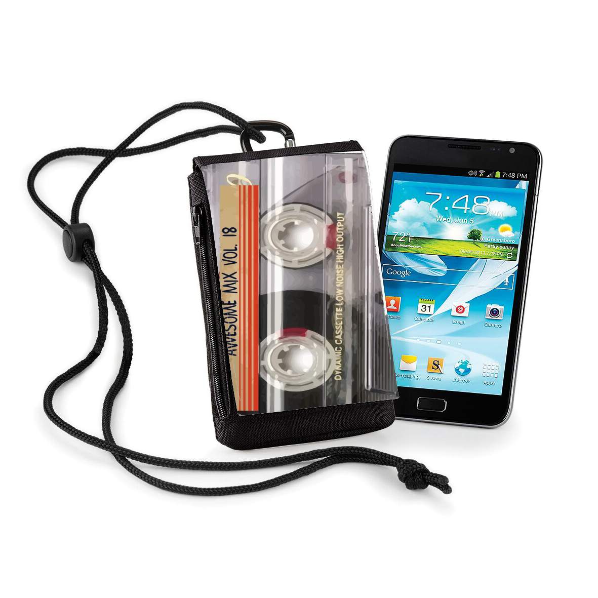 Pochette de téléphone - Taille XL pour Awesome Mix Cassette