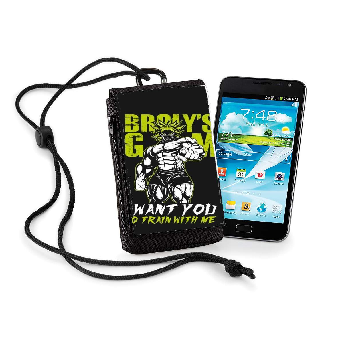 Pochette de téléphone - Taille XL pour Broly Training Gym