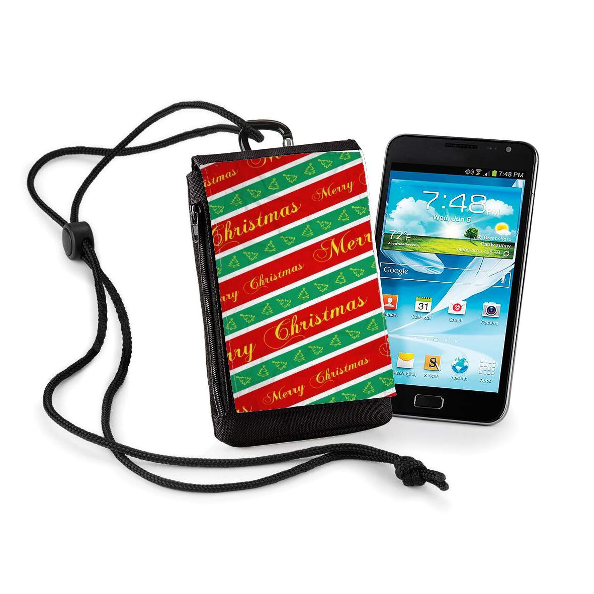 Pochette de téléphone - Taille XL pour Christmas Wrapping Paper