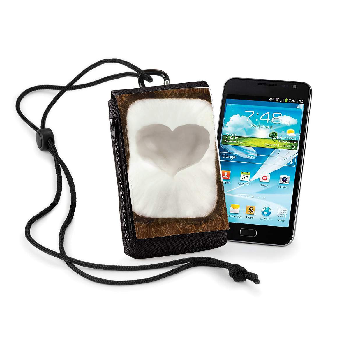 Pochette de téléphone - Taille XL pour Coconut love