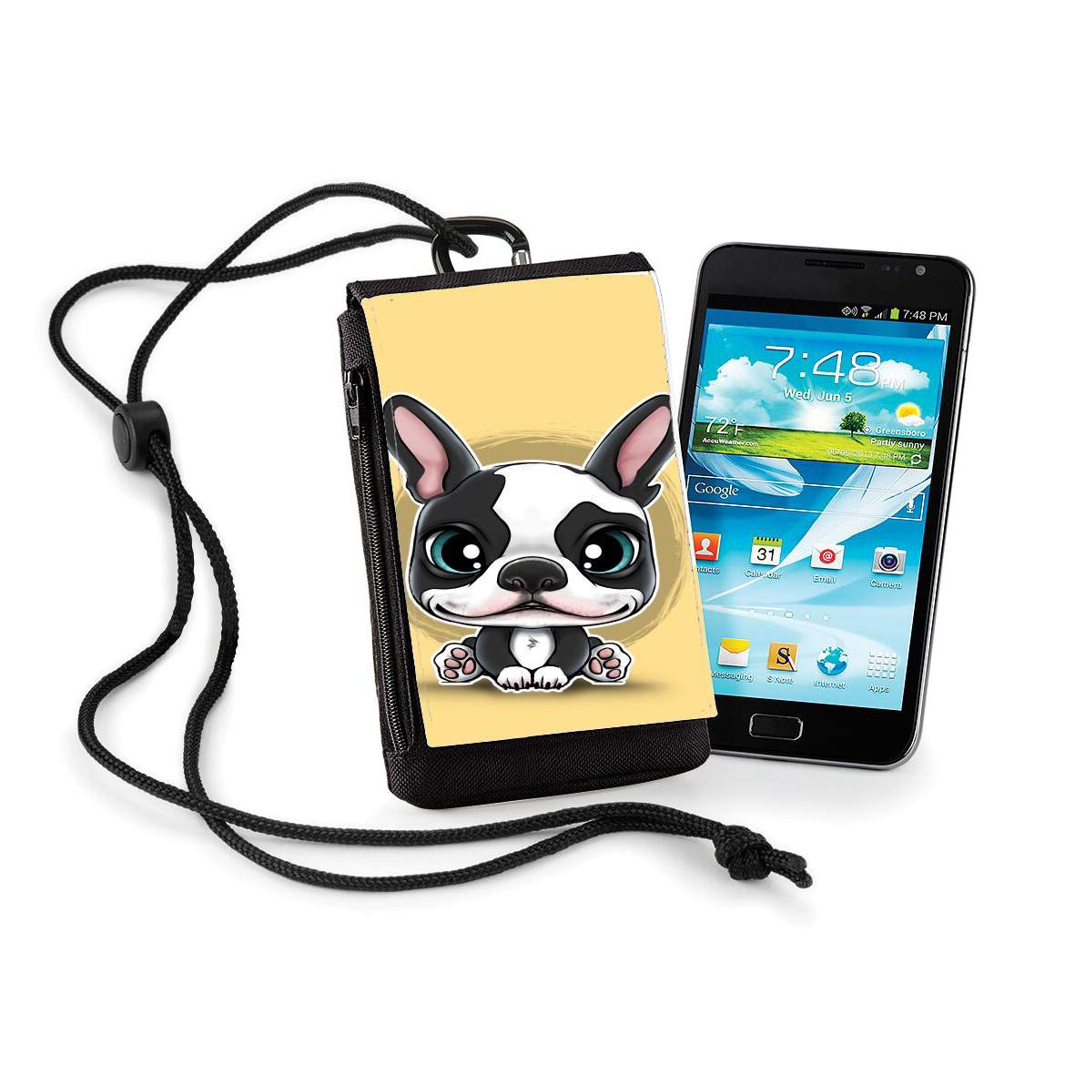 Pochette de téléphone - Taille XL pour Cute Puppies series n.1