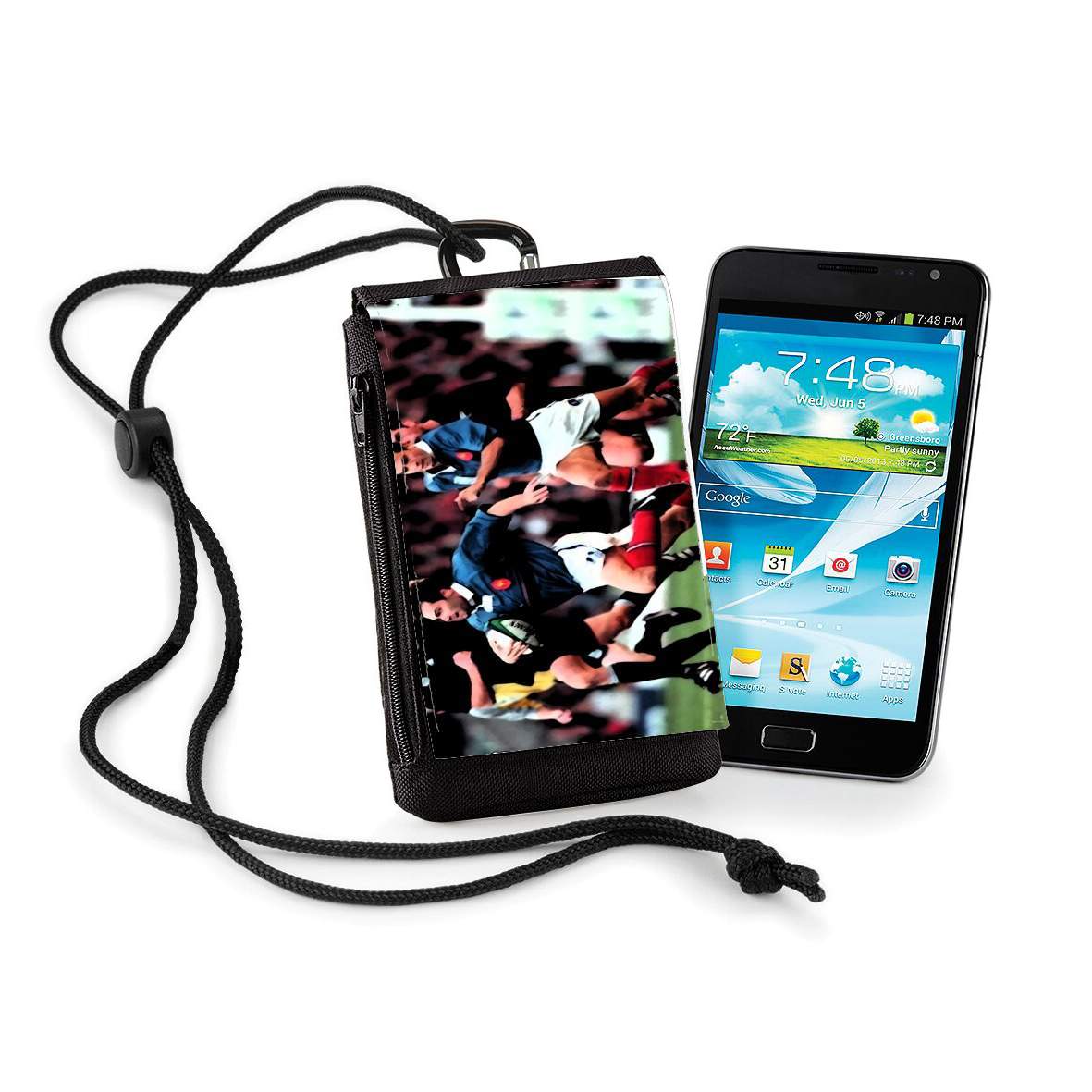 Pochette de téléphone - Taille XL pour Dominici Tribute Rugby