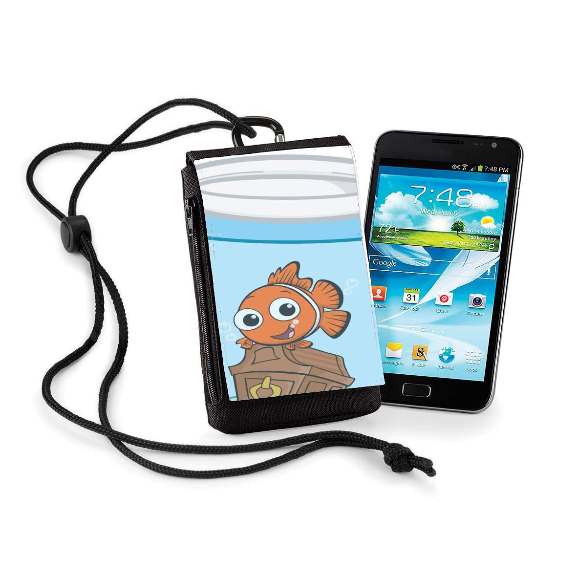 Pochette de téléphone - Taille XL pour Fishtank Project - Nemo