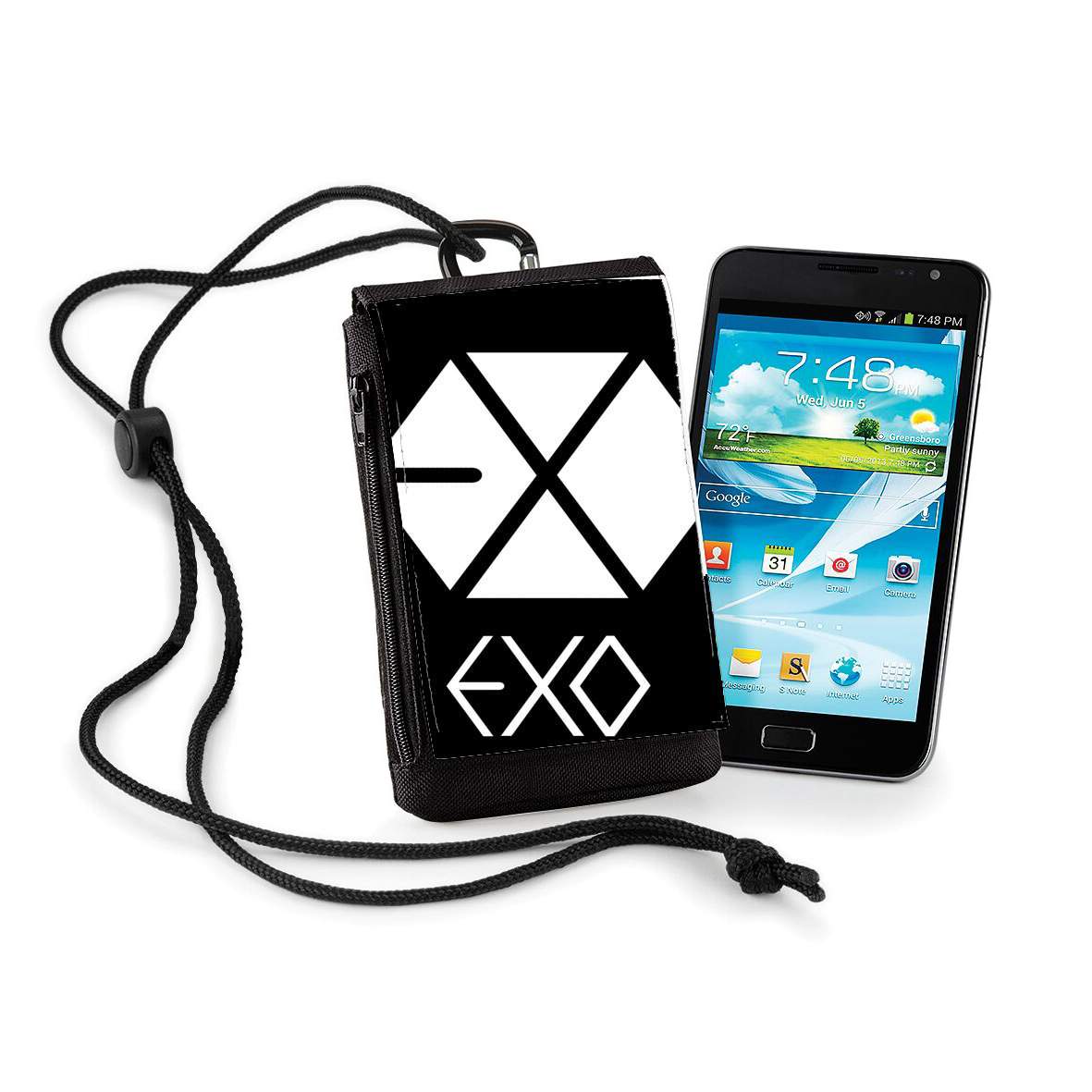Pochette de téléphone - Taille XL pour K-pop EXO - PTP
