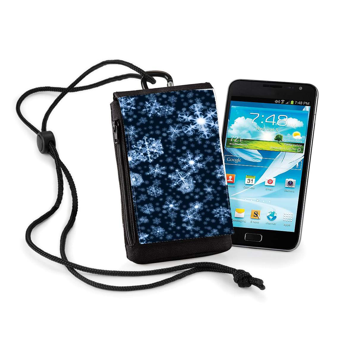 Pochette de téléphone - Taille XL pour Let It Snow