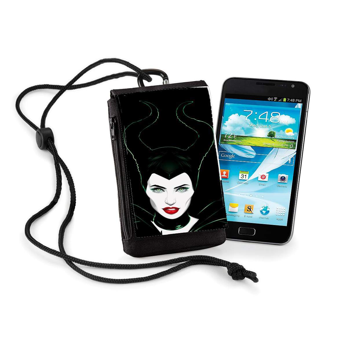 Pochette de téléphone - Taille XL pour Maleficent from Sleeping Beauty