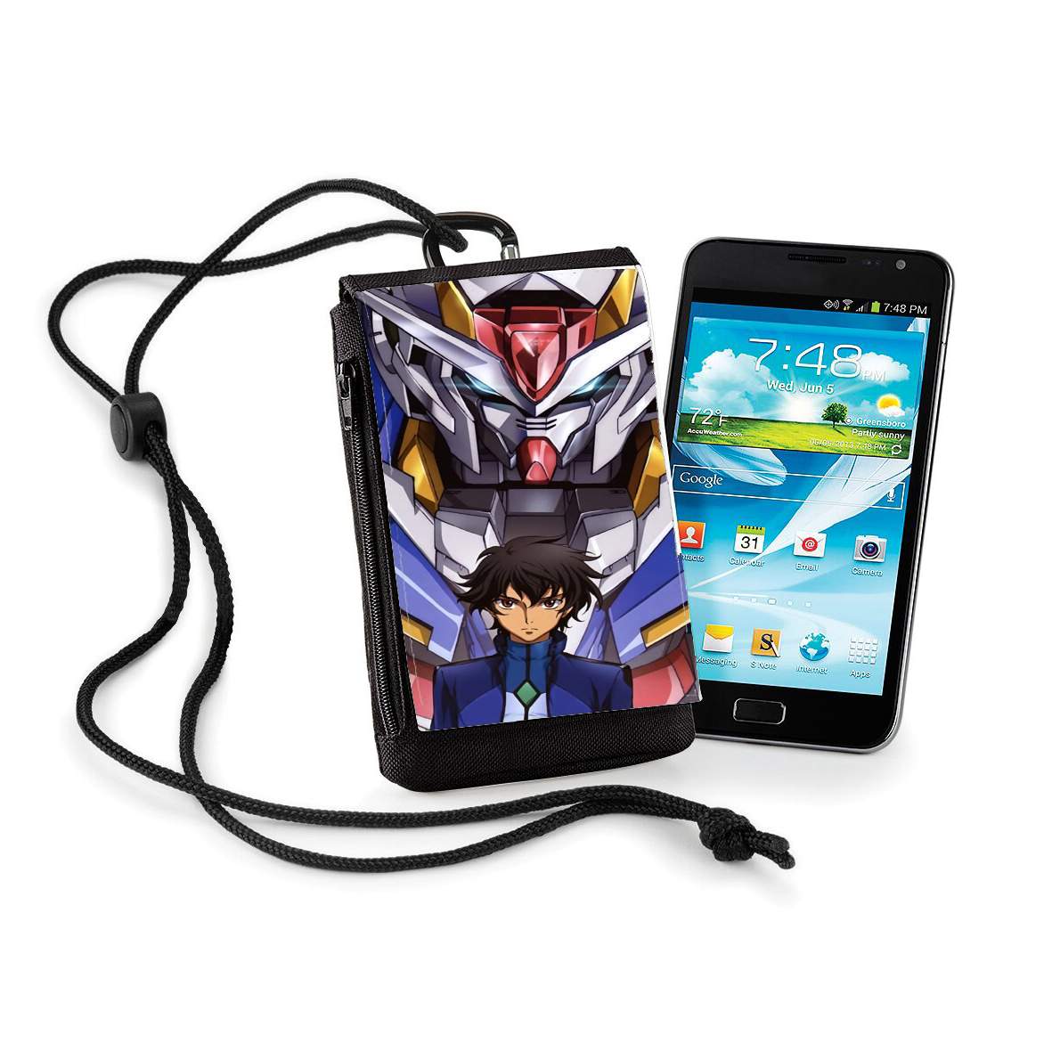 Pochette de téléphone - Taille XL pour Mobile Suit Gundam