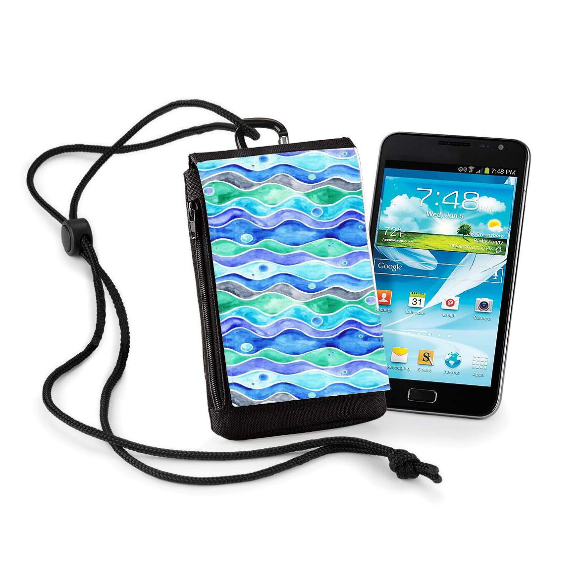 Pochette de téléphone - Taille XL pour Ocean Pattern