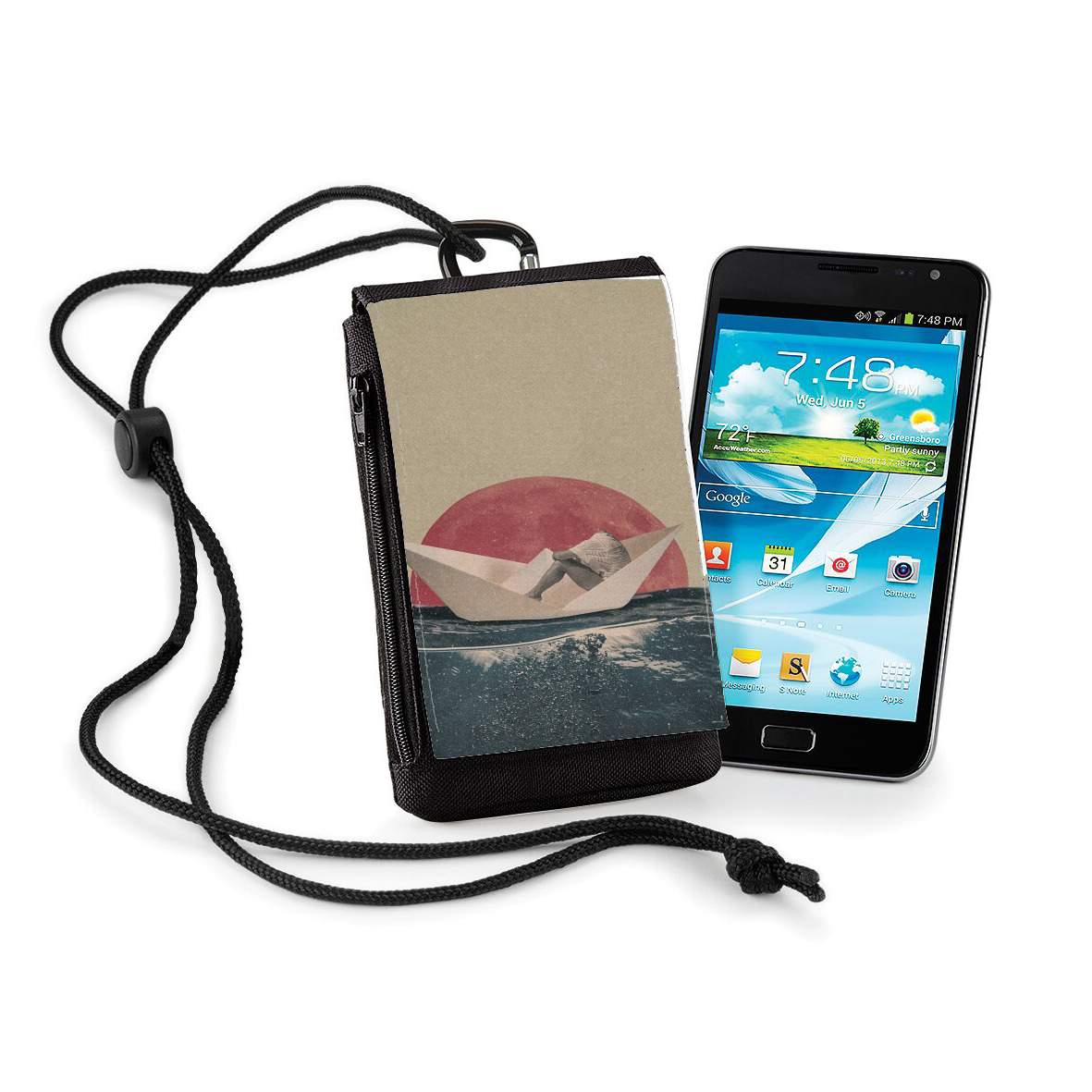 Pochette de téléphone - Taille XL pour Paper Boat
