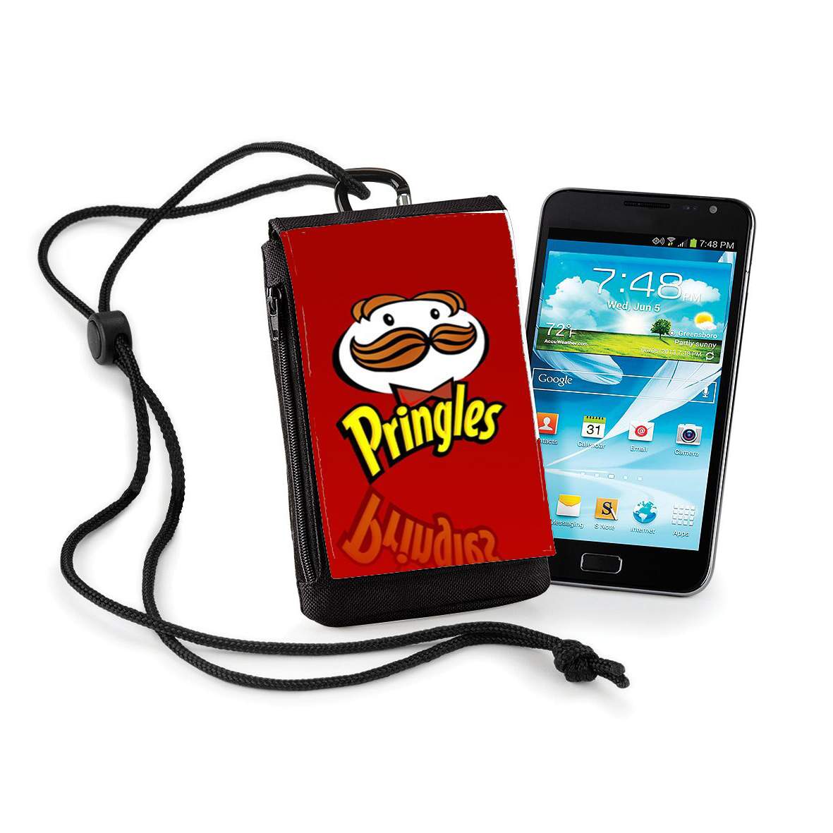 Pochette de téléphone - Taille XL pour Pringles Chips
