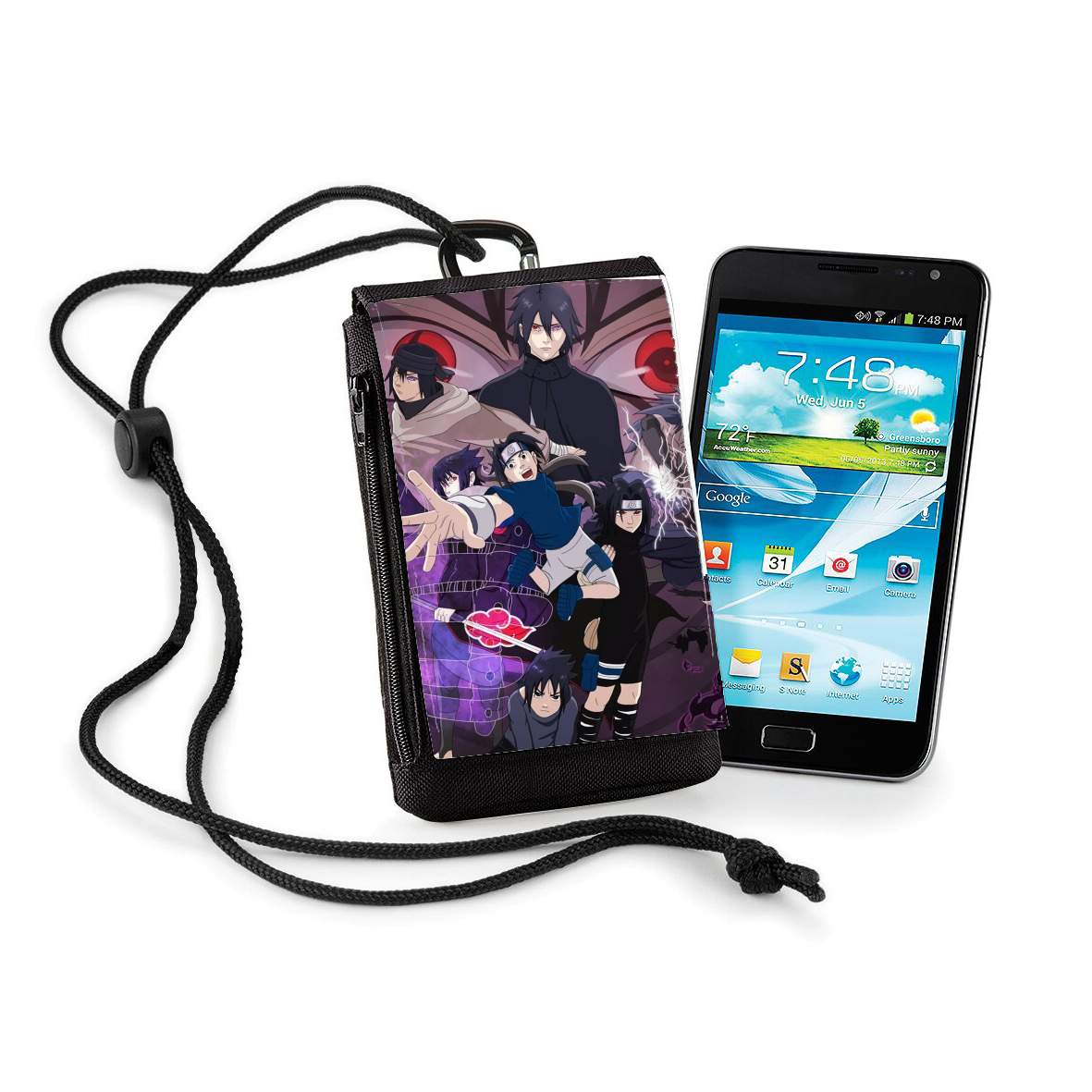 Pochette de téléphone - Taille XL pour Sasuke Evolution