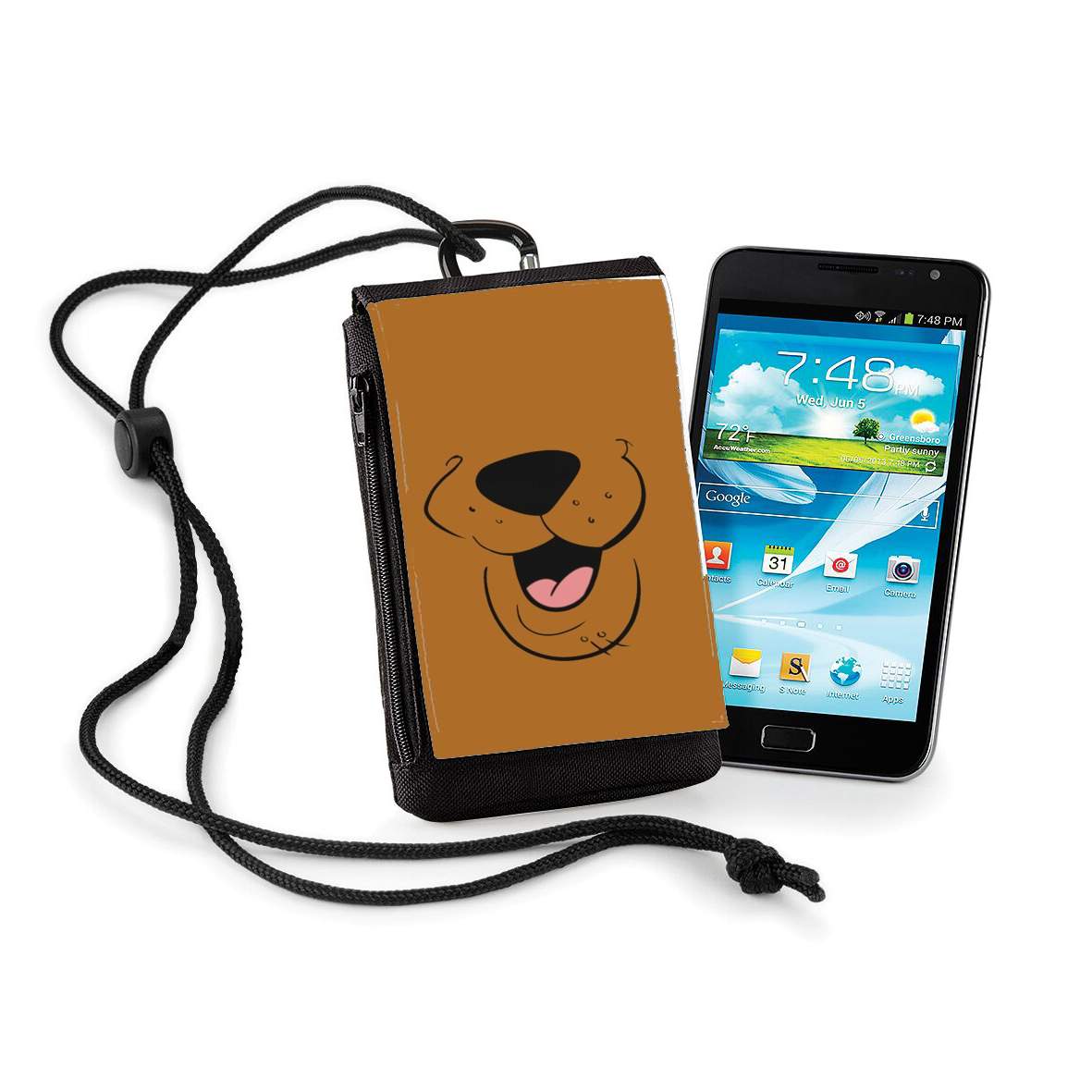 Pochette de téléphone - Taille XL pour Scooby Dog