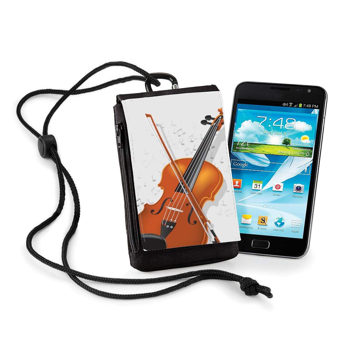 Pochette de téléphone - Taille XL pour Violin Virtuose