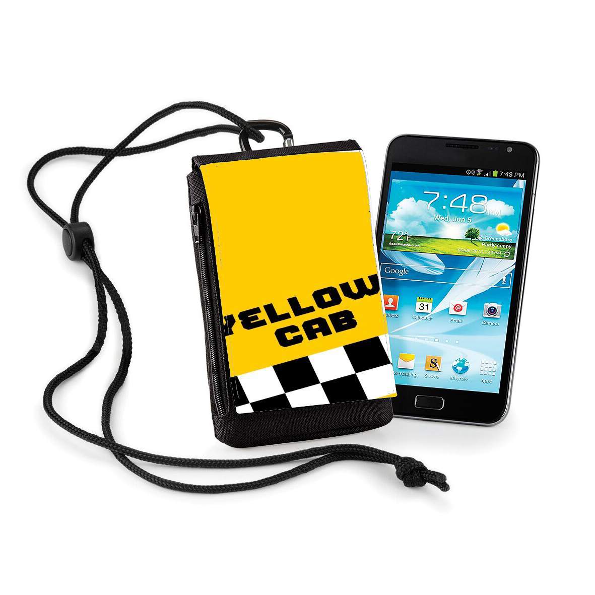 Pochette de téléphone - Taille XL pour Yellow Cab