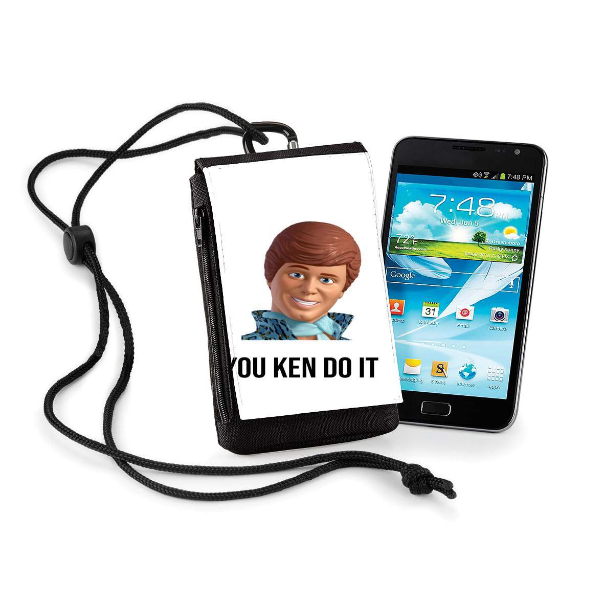 Pochette de téléphone - Taille XL pour You ken do it