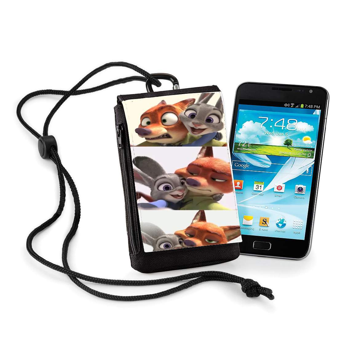 Pochette de téléphone - Taille XL pour Zootopia Selfy