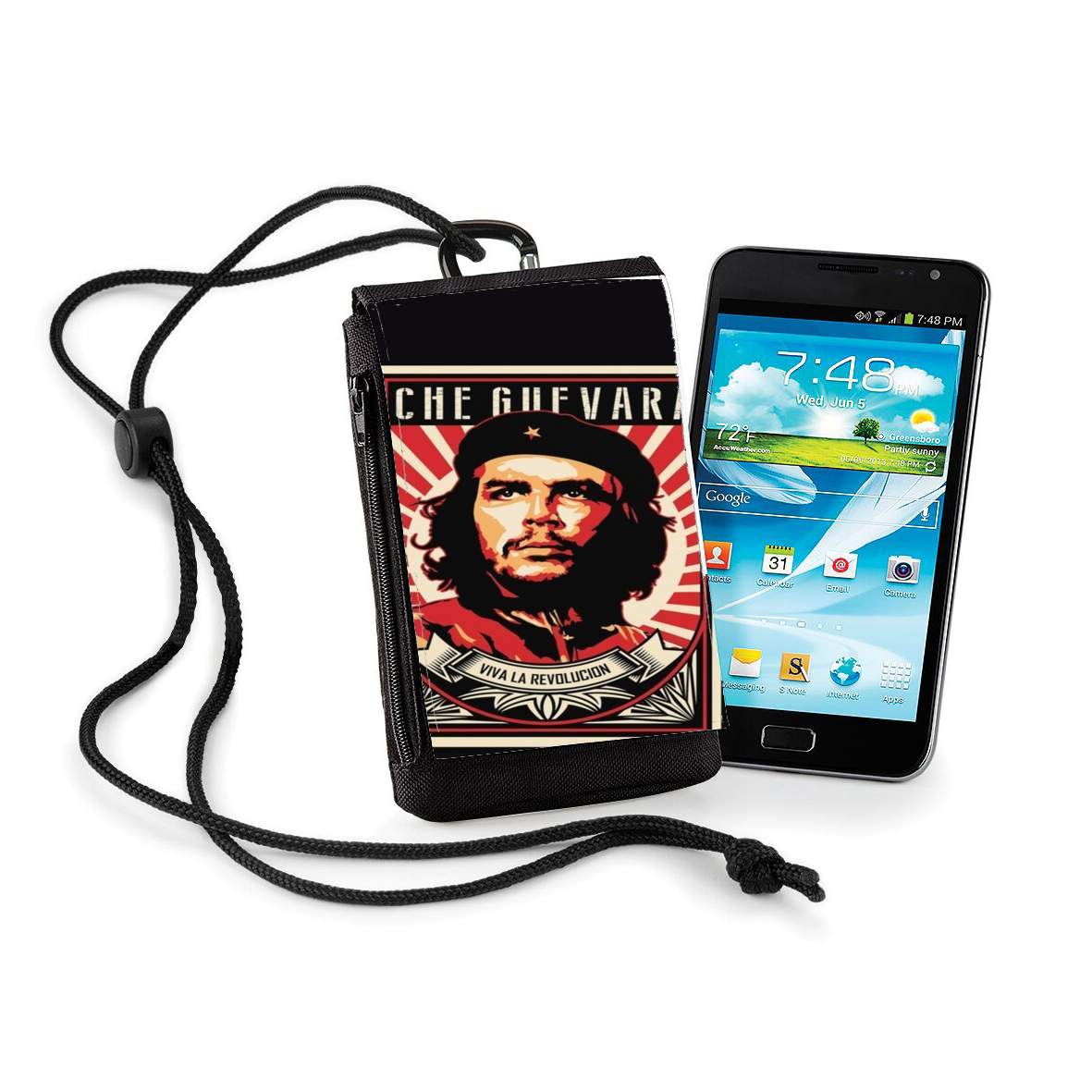 Pochette de téléphone - Taille normal pour Che Guevara Viva Revolution