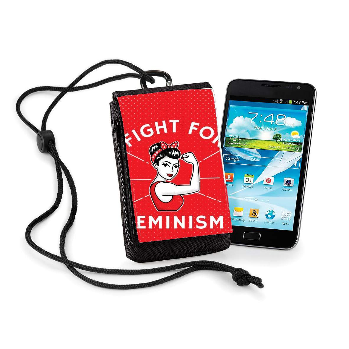 Pochette de téléphone - Taille normal pour Fight for feminism