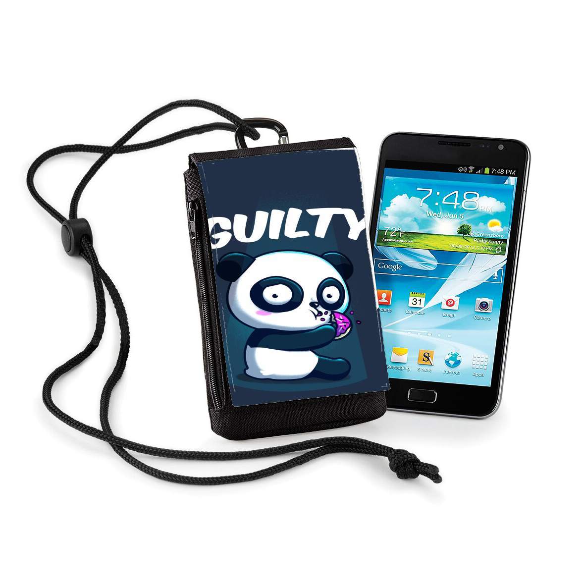 Pochette de téléphone - Taille normal pour Guilty Panda