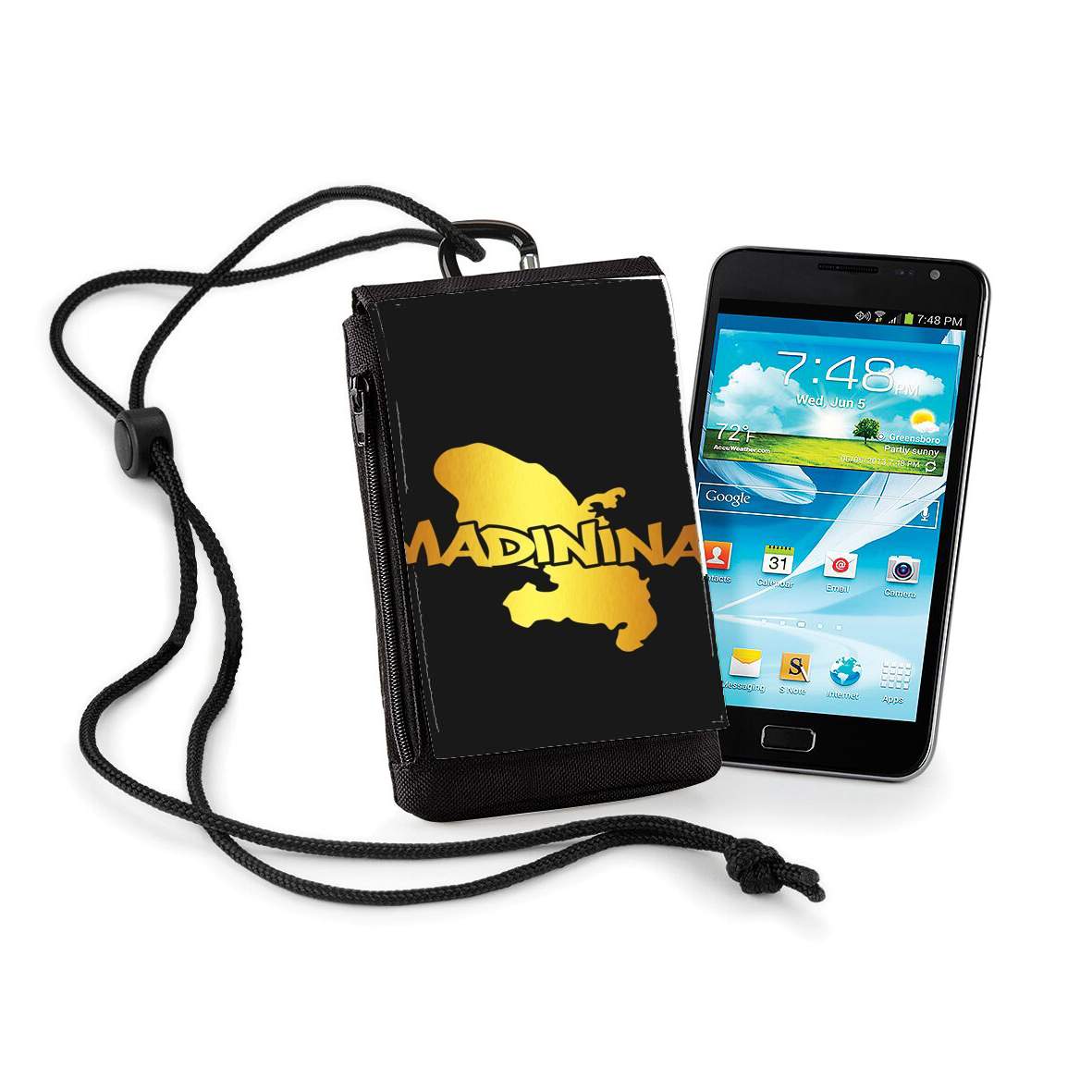Pochette de téléphone - Taille normal pour Madina Martinique 972