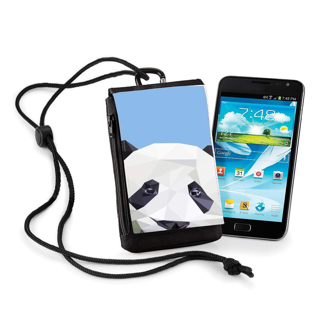 Pochette de téléphone - Taille normal pour panda
