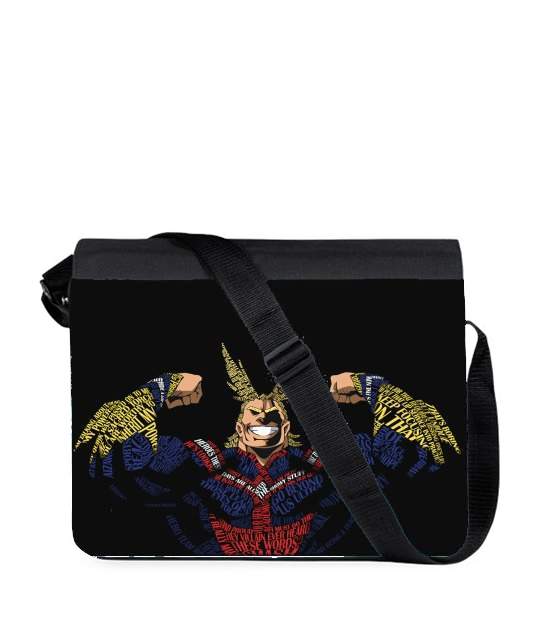Sac bandoulière - besace pour All Might Toshinori Word Art
