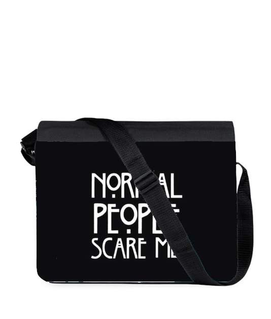 Sac bandoulière - besace pour American Horror Story Normal people scares me