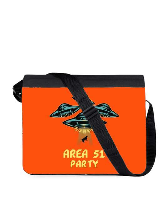 Sac bandoulière - besace pour Area 51 Alien Party