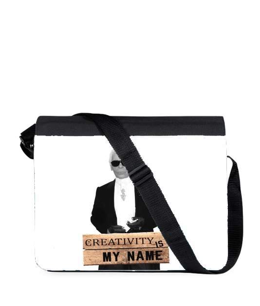 Sac bandoulière - besace pour Karl Lagerfeld Creativity is my name