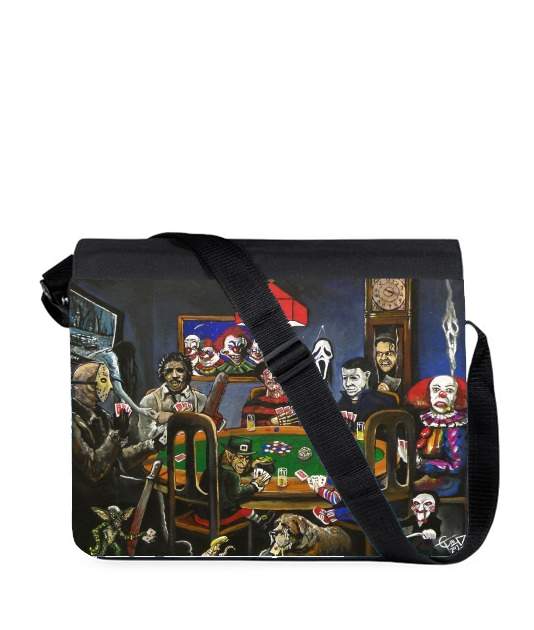 Sac bandoulière - besace pour Killing Time with card game horror