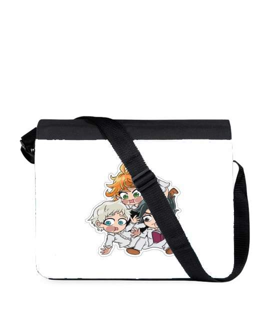 Sac bandoulière - besace pour The Promised Neverland - Emma, Ray, Norman Chibi