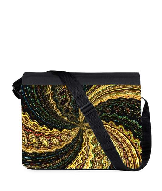 Sac bandoulière - besace pour Twirl and Twist black and gold