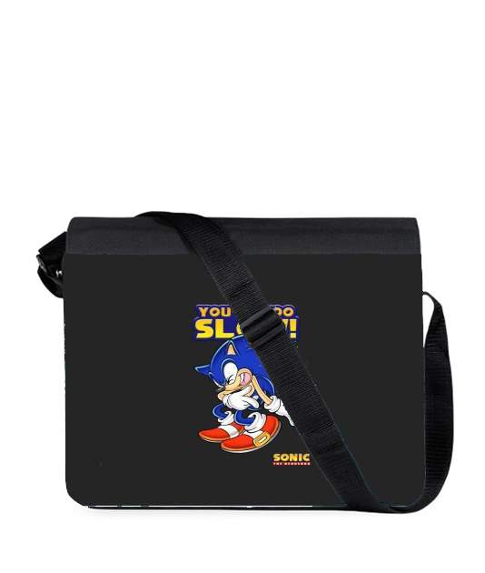 Sac bandoulière - besace pour You're Too Slow - Sonic