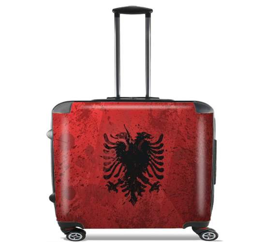 Sacs ordinateur à roulettes pour Albanie Painting Flag