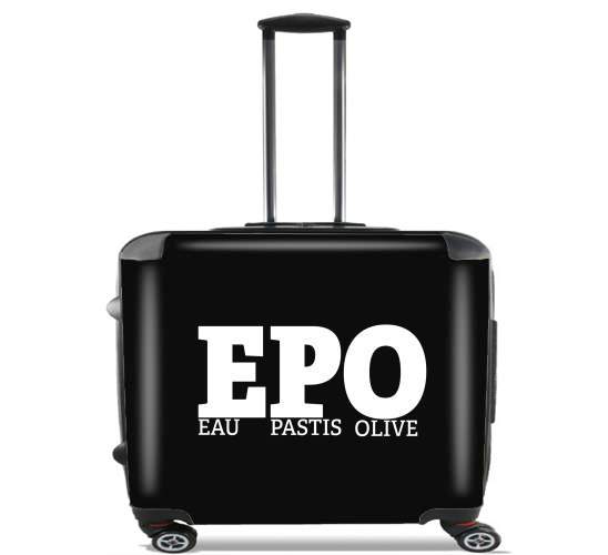 Sacs ordinateur à roulettes pour EPO Eau Pastis Olive